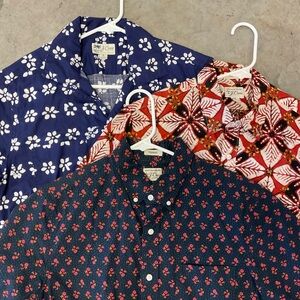 3 Jcrew bundle size small short sleeve Floral Print Shirts